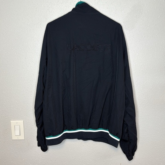 Lacoste Andy Roddick Blue Zip Track Tennis Jacket Size 9 - Picture 10 of 10